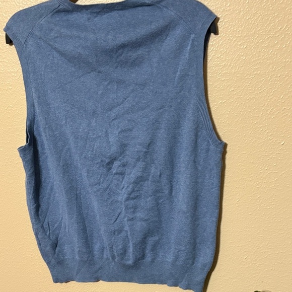 Ralph Lauren Blue Sleeveless Vest - Picture 4 of 5